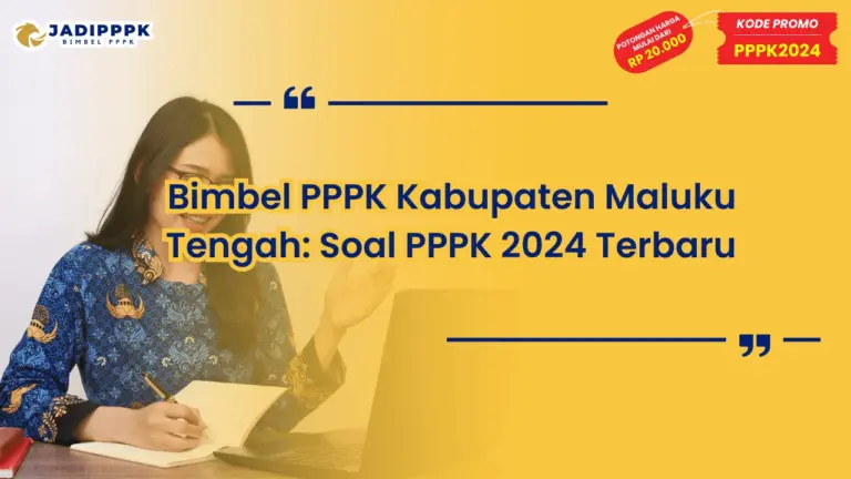 Bimbel PPPK Kabupaten Maluku Tengah