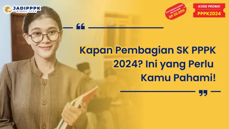 Kapan Pembagian SK PPPK 2024
