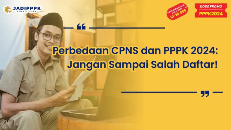 Perbedaan CPNS dan PPPK 2024