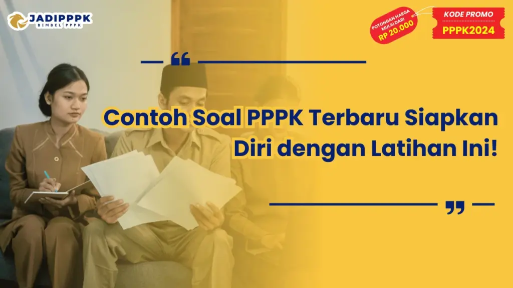 Contoh Soal PPPK Terbaru