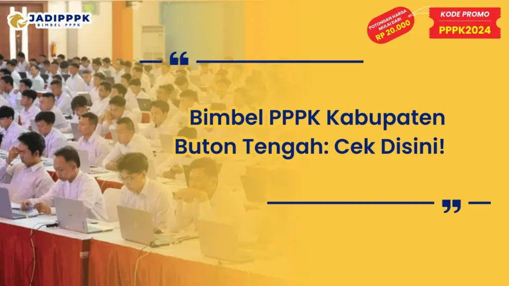 Bimbel PPPK Kabupaten Buton Tengah