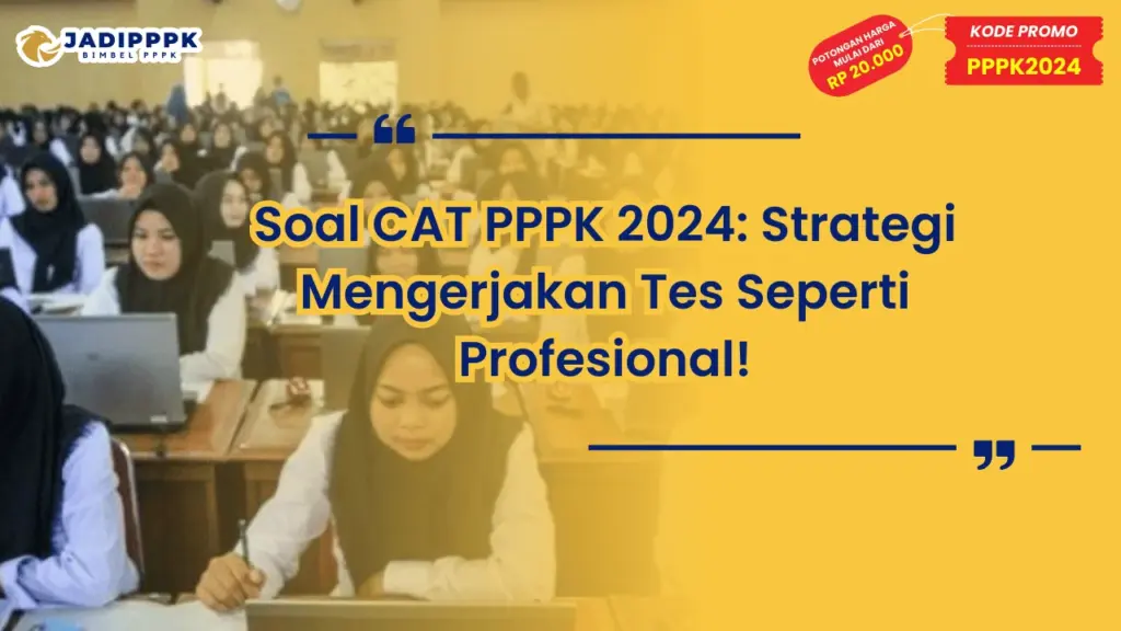 Soal CAT PPPK 2024