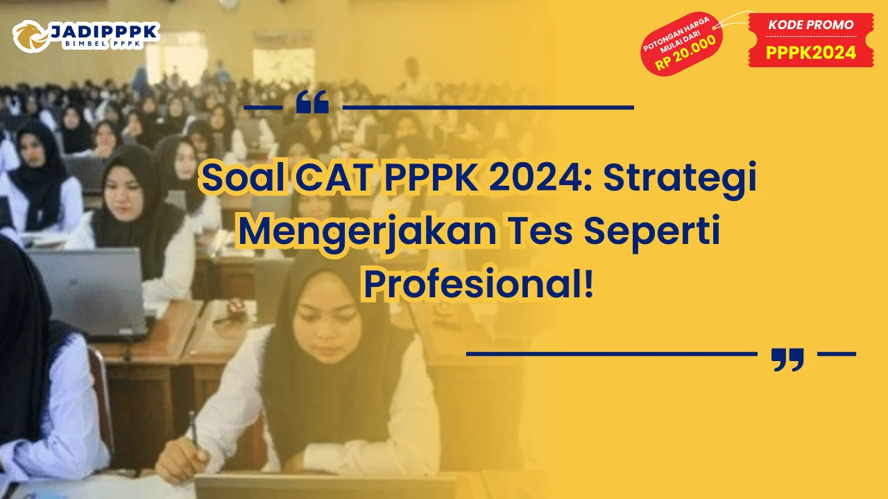 Soal CAT PPPK 2024