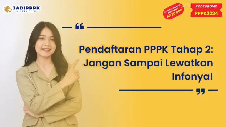 Pendaftaran PPPK Tahap 2