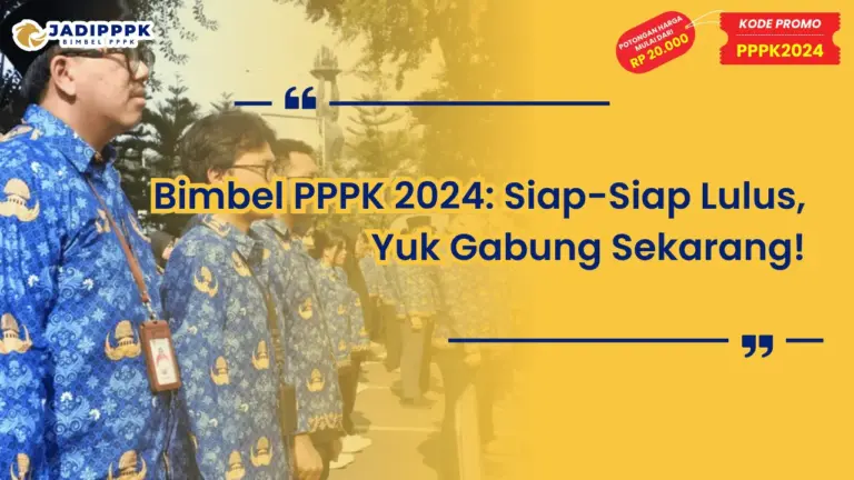 Bimbel PPPK 2024