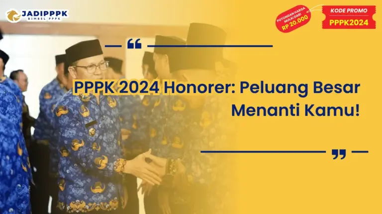 PPPK 2024 Honorer