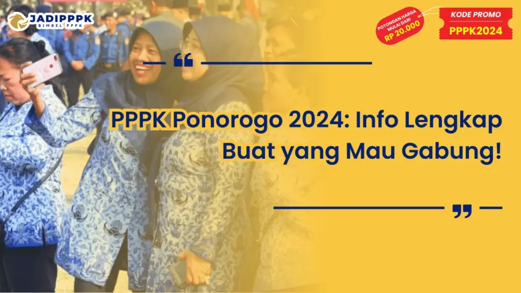 PPPK Ponorogo 2024