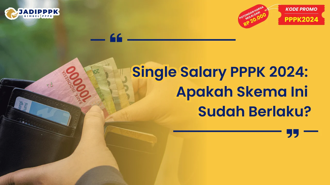 Single Salary PPPK 2024