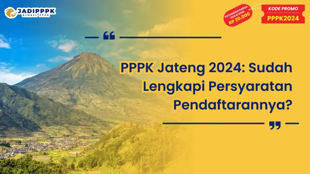 PPPK Jateng 2024