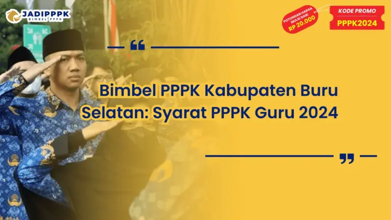 Bimbel PPPK Kabupaten Buru Selatan