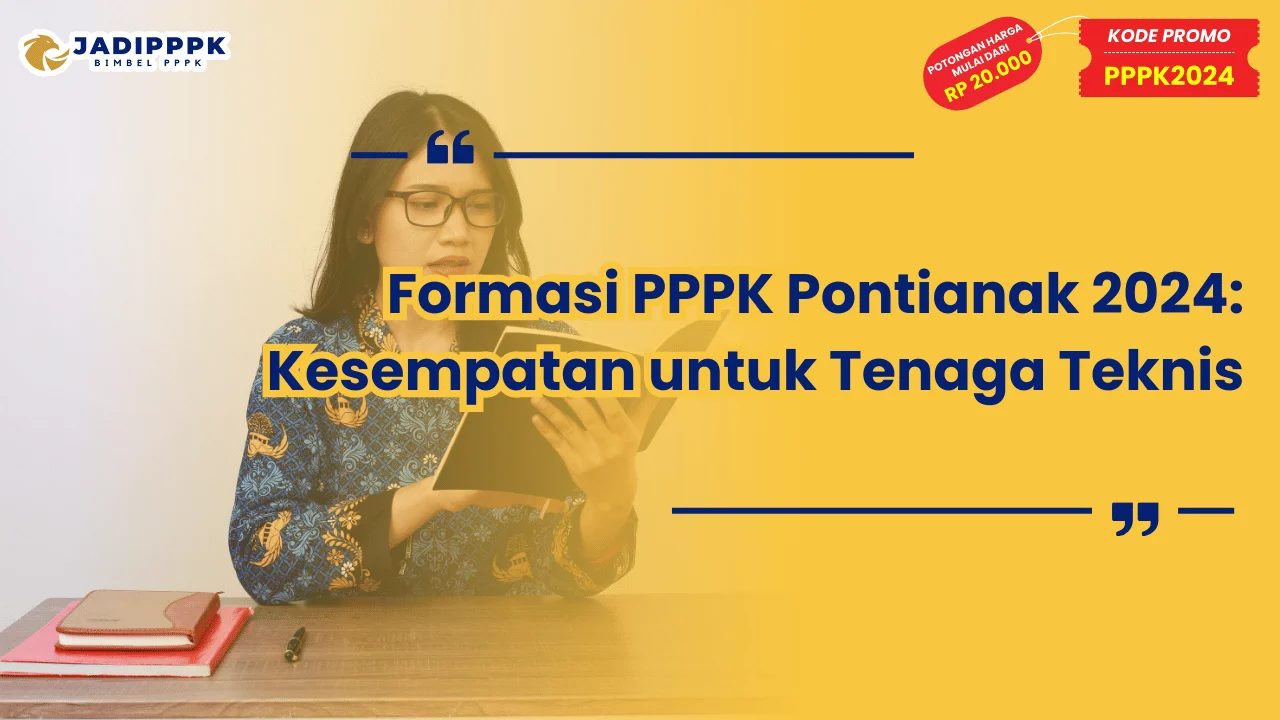 Formasi PPPK Pontianak 2024