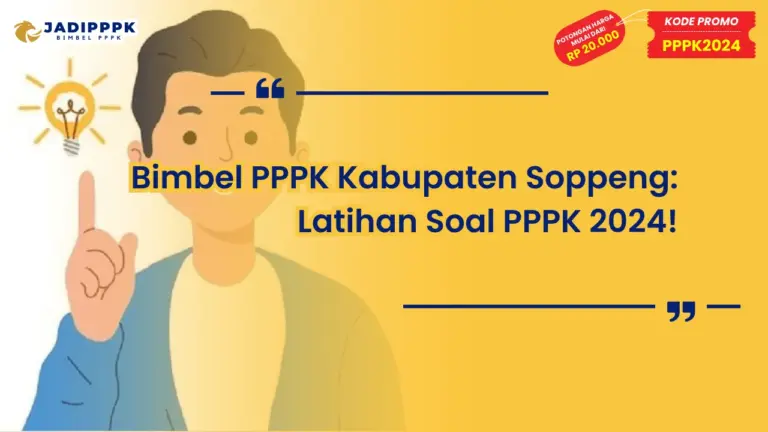 Bimbel PPPK Kabupaten Soppeng