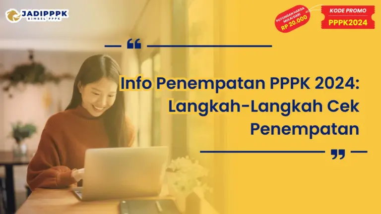 Info Penempatan PPPK 2024
