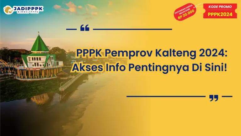PPPK Pemprov Kalteng 2024