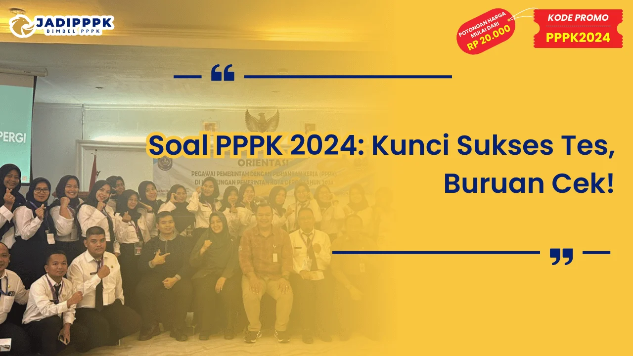 Soal PPPK 2024 PDF