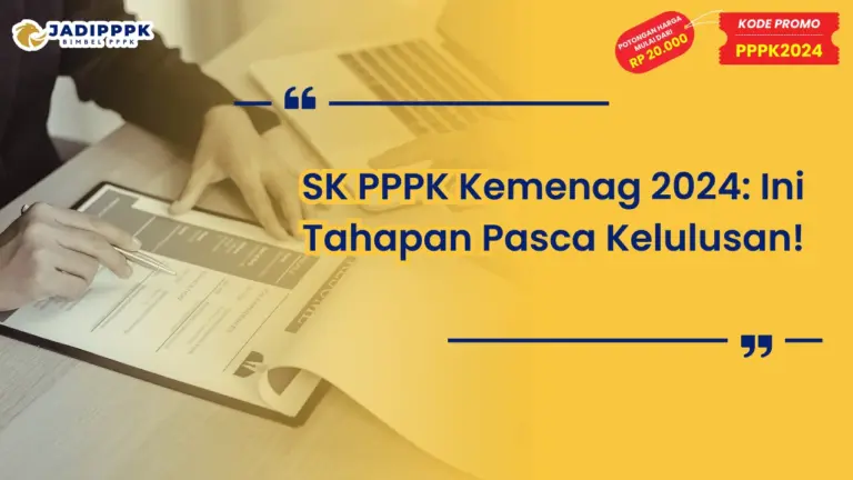 SK PPPK Kemenag 2024