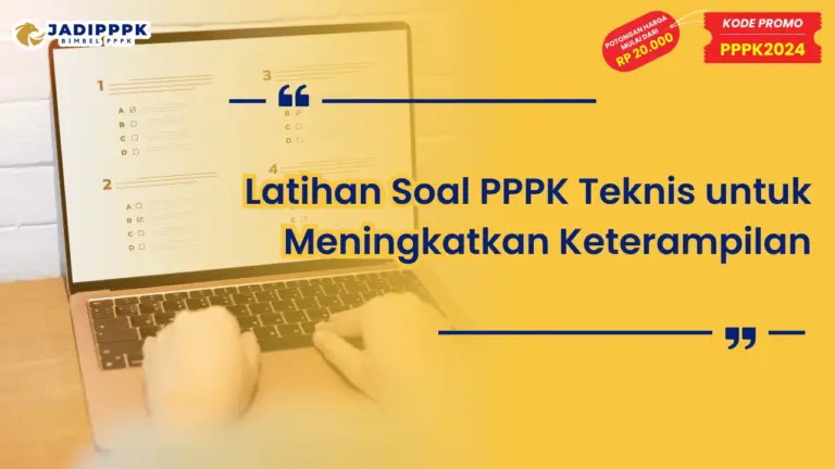 Latihan Soal PPPK Teknis