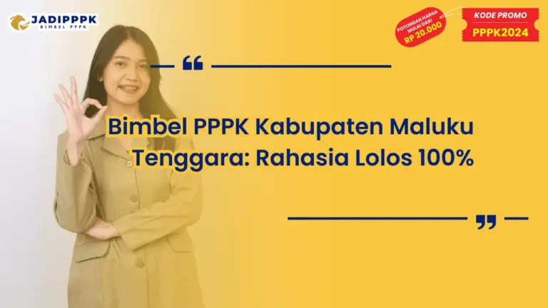 Bimbel PPPK Kabupaten Maluku Tenggara