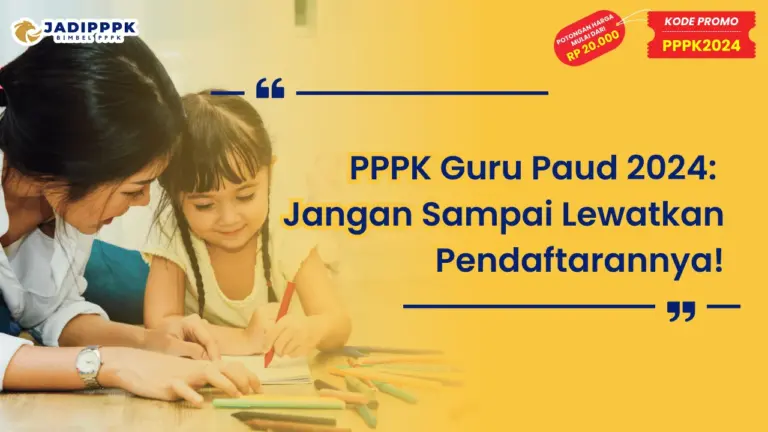 PPPK Guru Paud 2024