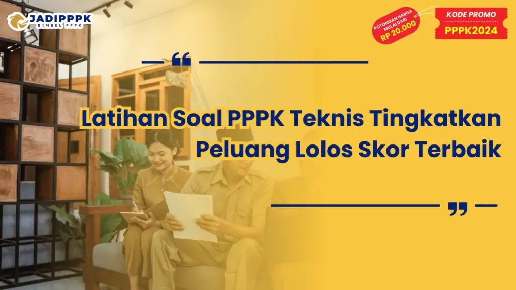 Latihan Soal PPPK Teknis
