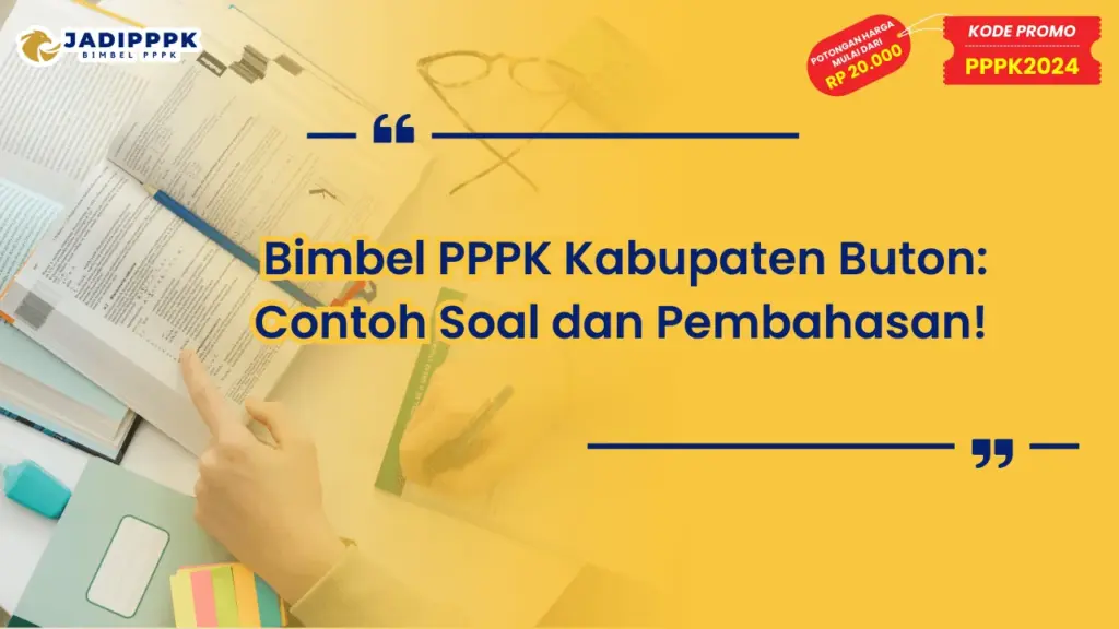 Bimbel PPPK Kabupaten Buton