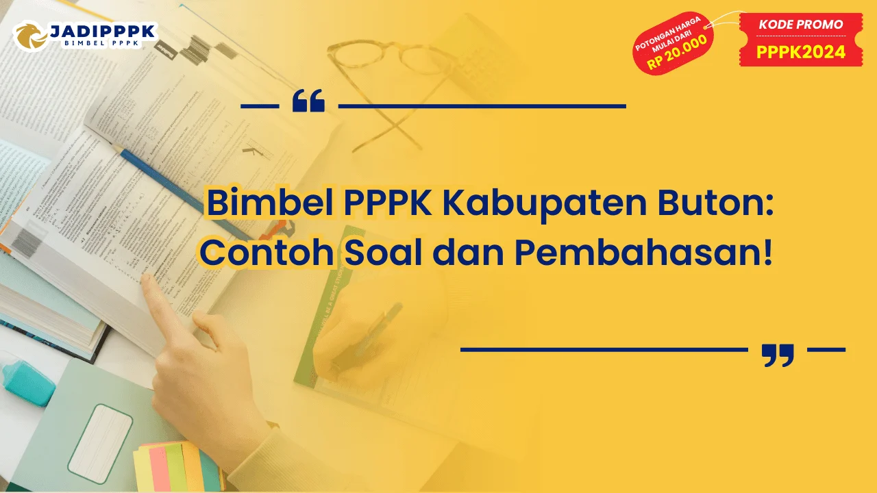 Bimbel PPPK Kabupaten Buton