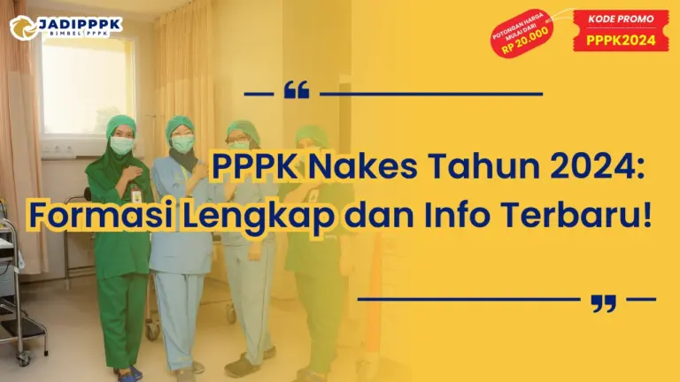 PPPK Nakes Tahun 2024