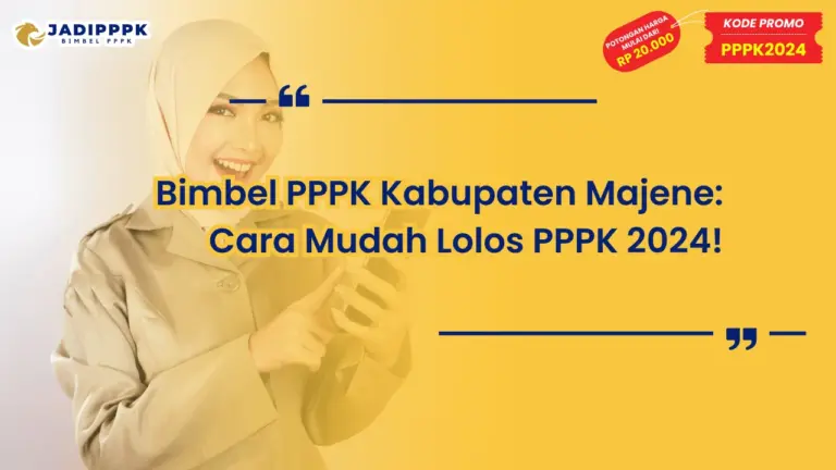 Bimbel PPPK Kabupaten Majene