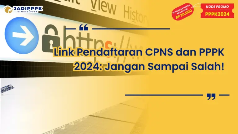 Link Pendaftaran CPNS dan PPPK 2024