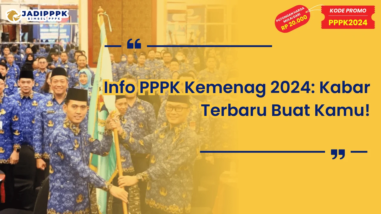 Info PPPK Kemenag 2024