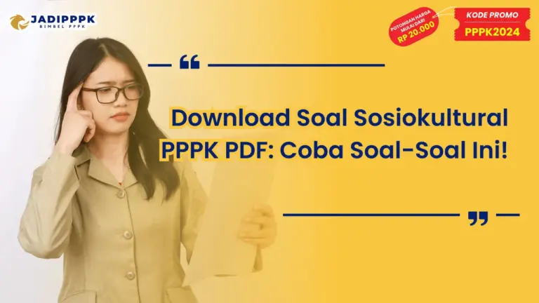 Download Soal Sosiokultural PPPK PDF