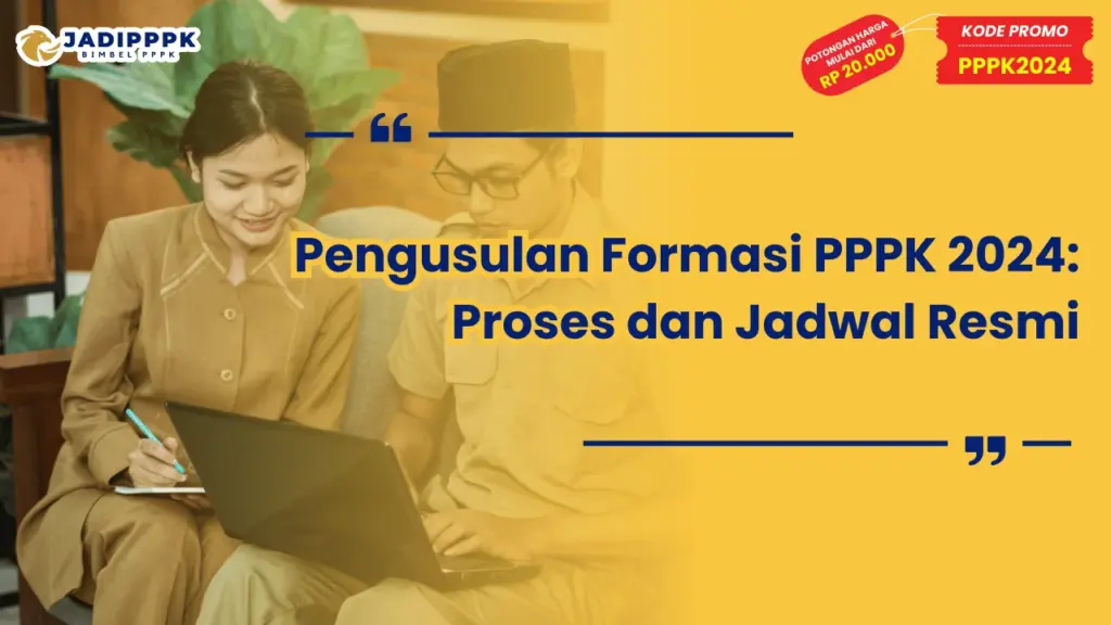 Pengusulan Formasi PPPK 2024
