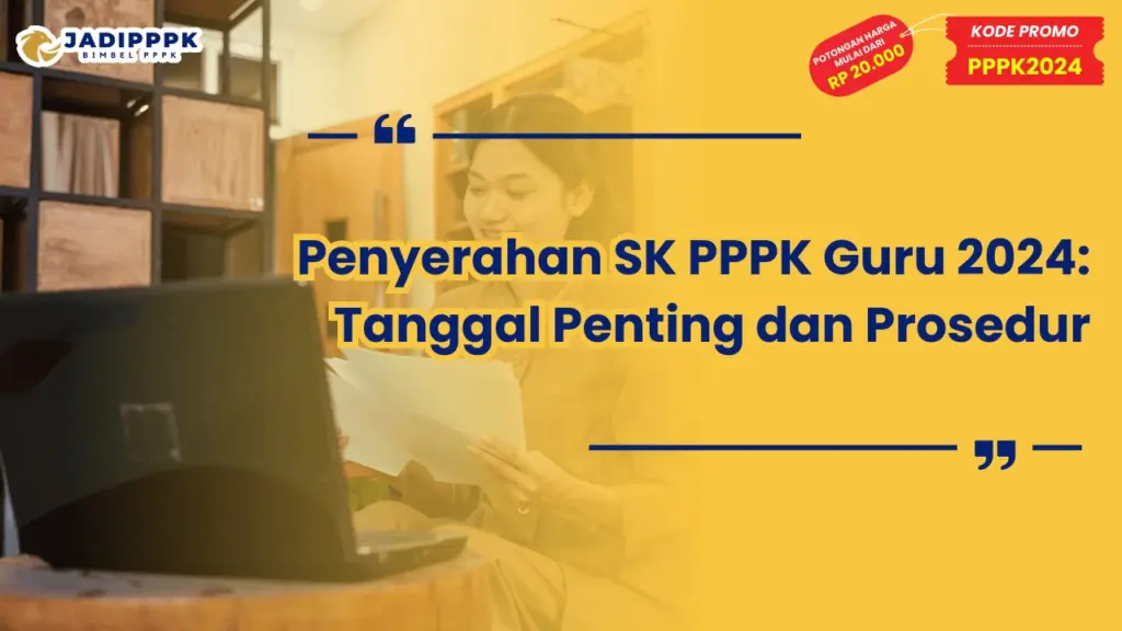 Penyerahan SK PPPK Guru 2024