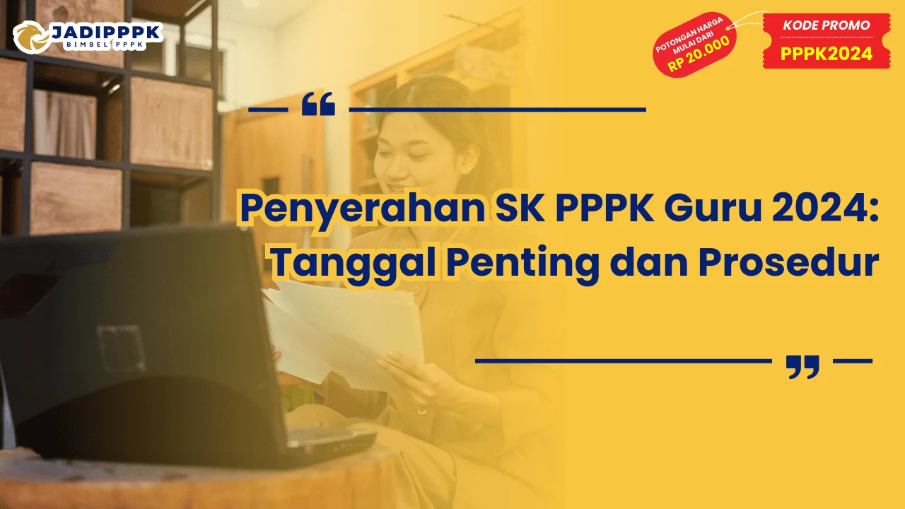 Penyerahan SK PPPK Guru 2024