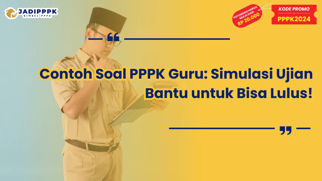 Soal PPPK