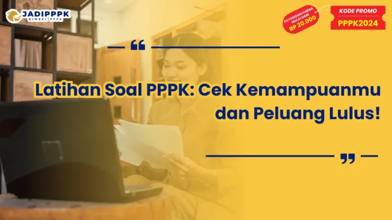 Soal PPPK