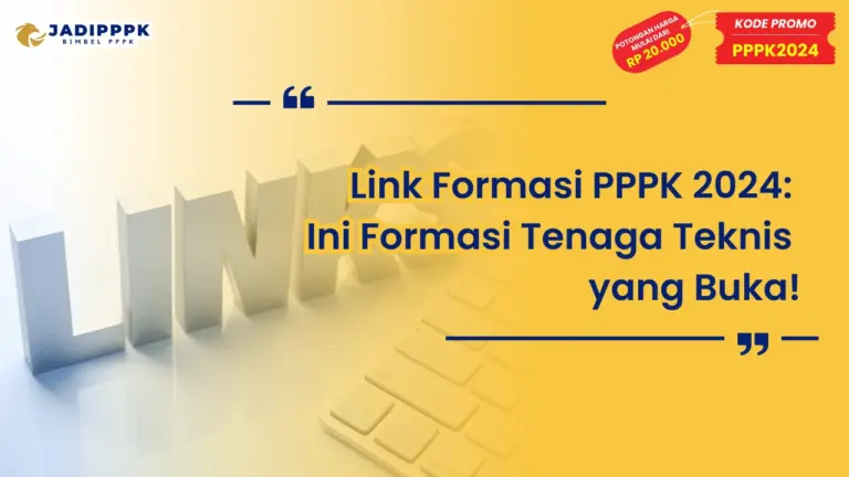 Link Formasi PPPK 2024