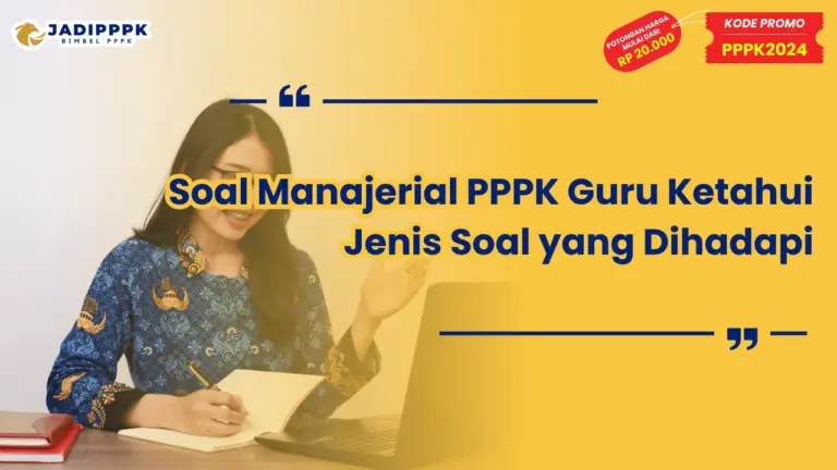 Soal Manajerial PPPK