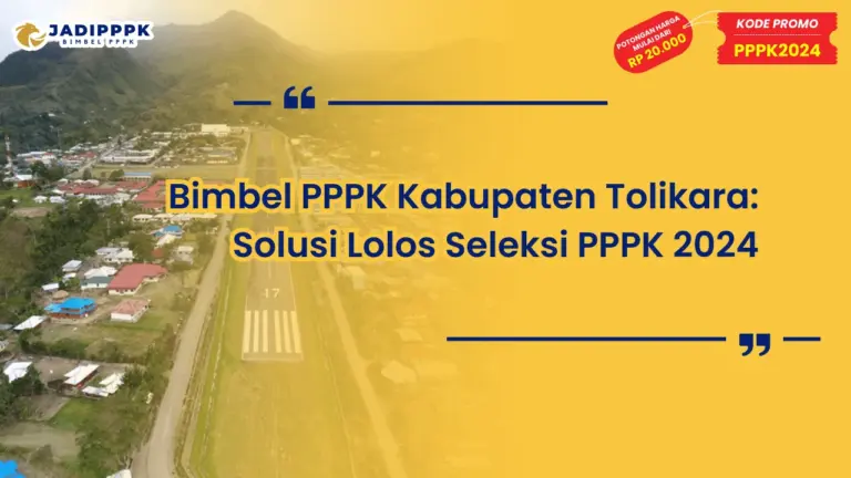 Bimbel PPPK Kabupaten Tolikara