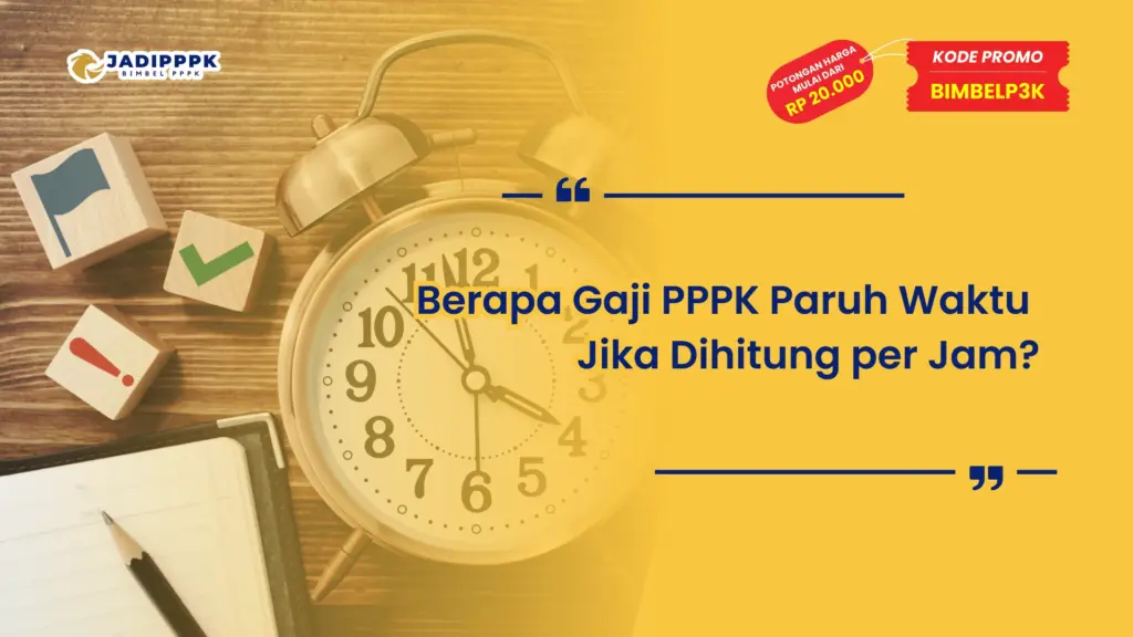 Berapa Gaji PPPK Paruh Waktu Jika Dihitung per Jam