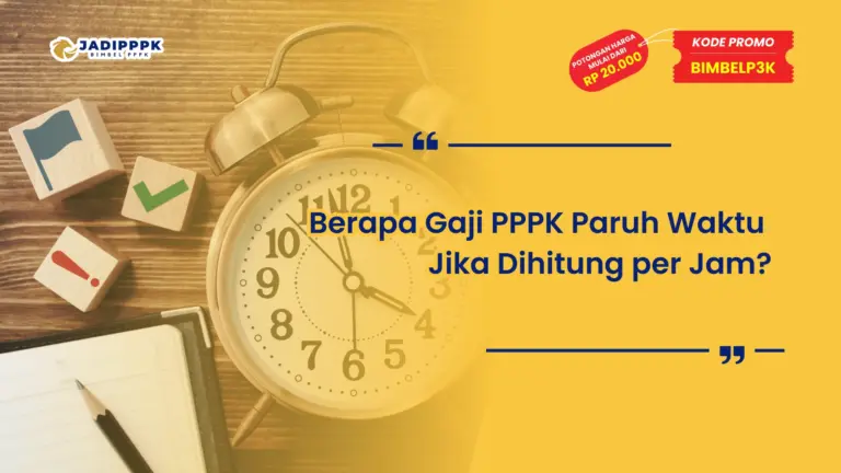 Berapa Gaji PPPK Paruh Waktu Jika Dihitung per Jam