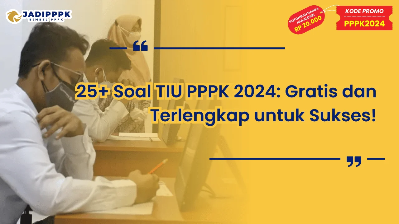 Soal TIU PPPK 2024