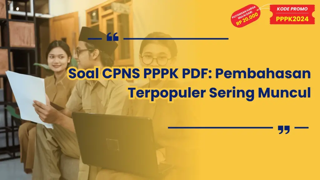 soal pppk