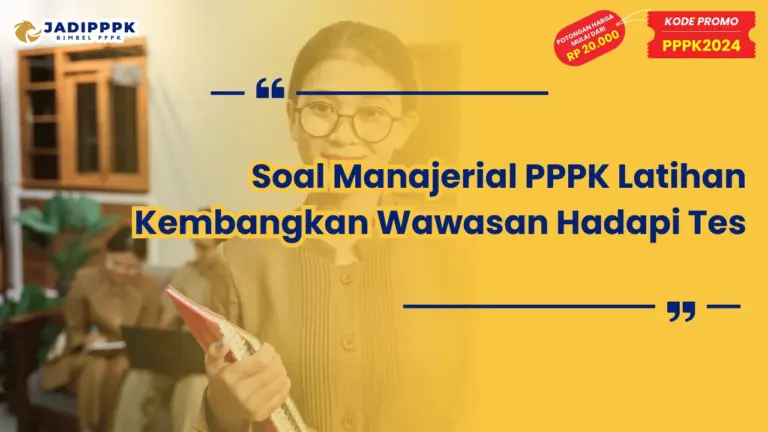 Soal Manajerial PPPK