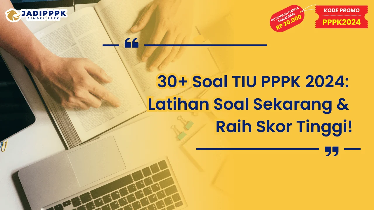 Soal TIU PPPK 2024