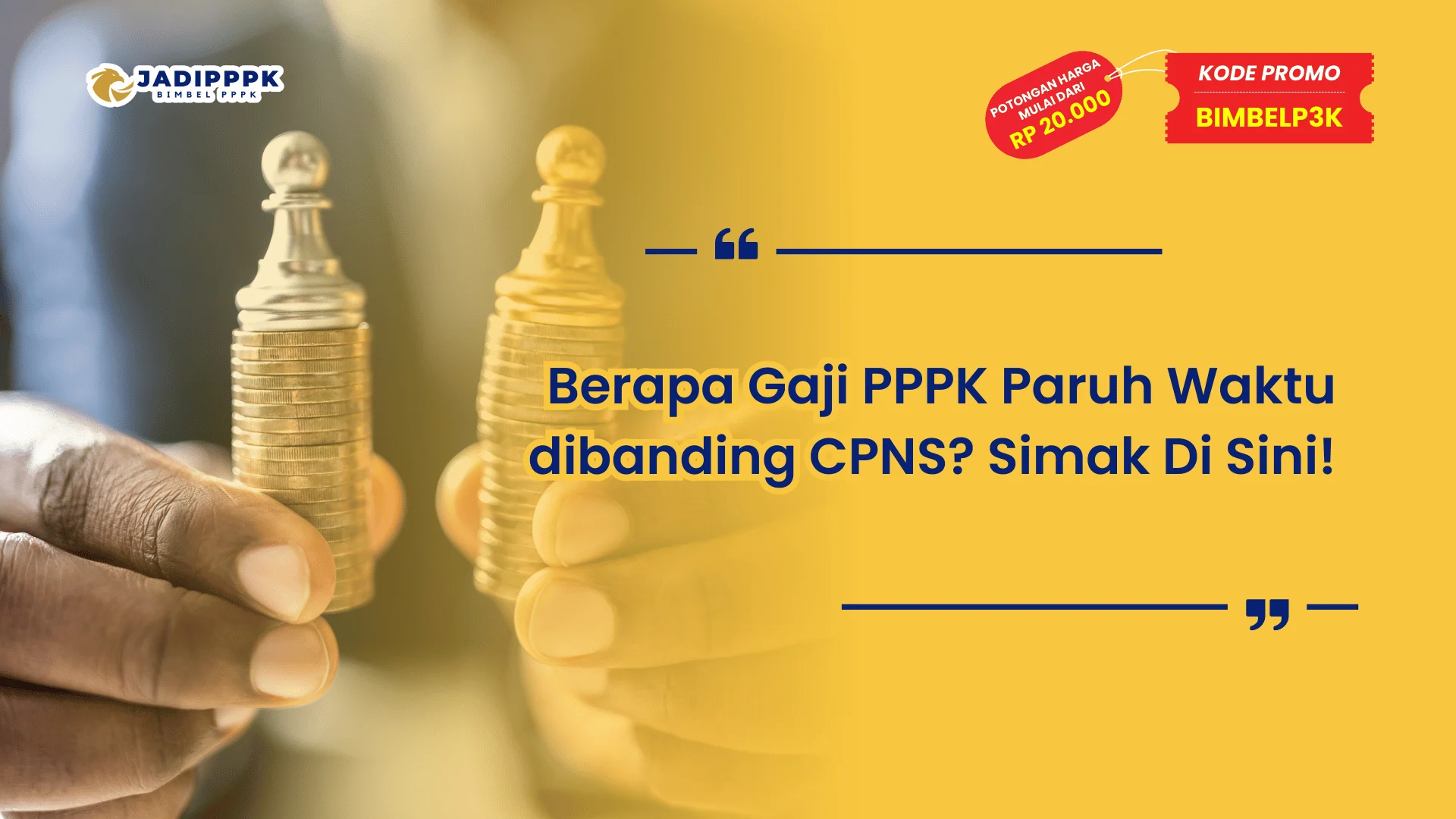 Berapa Gaji PPPK Paruh Waktu dibanding CPNS