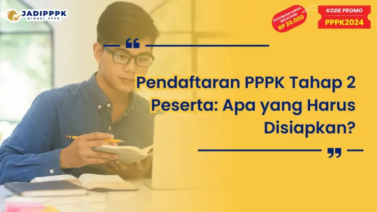 Pendaftaran PPPK Tahap 2 Peserta