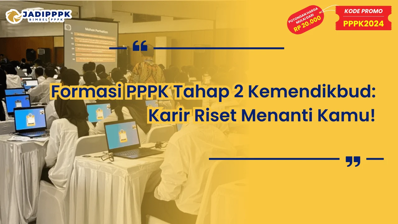 Formasi PPPK Tahap 2 Kemendikbud