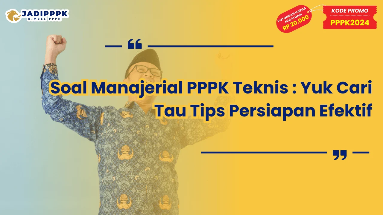 Soal Manajerial PPPK