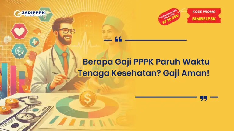 Berapa Gaji PPPK Paruh Waktu Tenaga Kesehatan